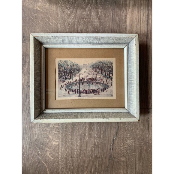 Paris France Scene Prints by Buzelli 1950's - Picture 4 of 7